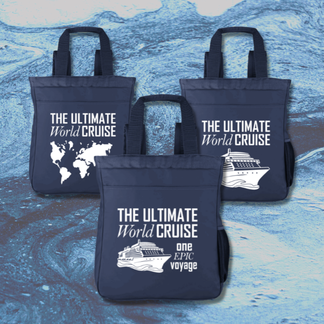 Ultimate World Cruise Waterproof Convertible Tote Backpack – FunkyBcreative