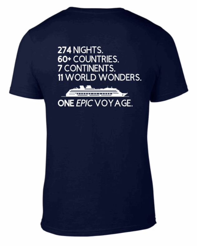 Ultimate World Cruise Graphic T-shirt 🔹STYLE 4🔹