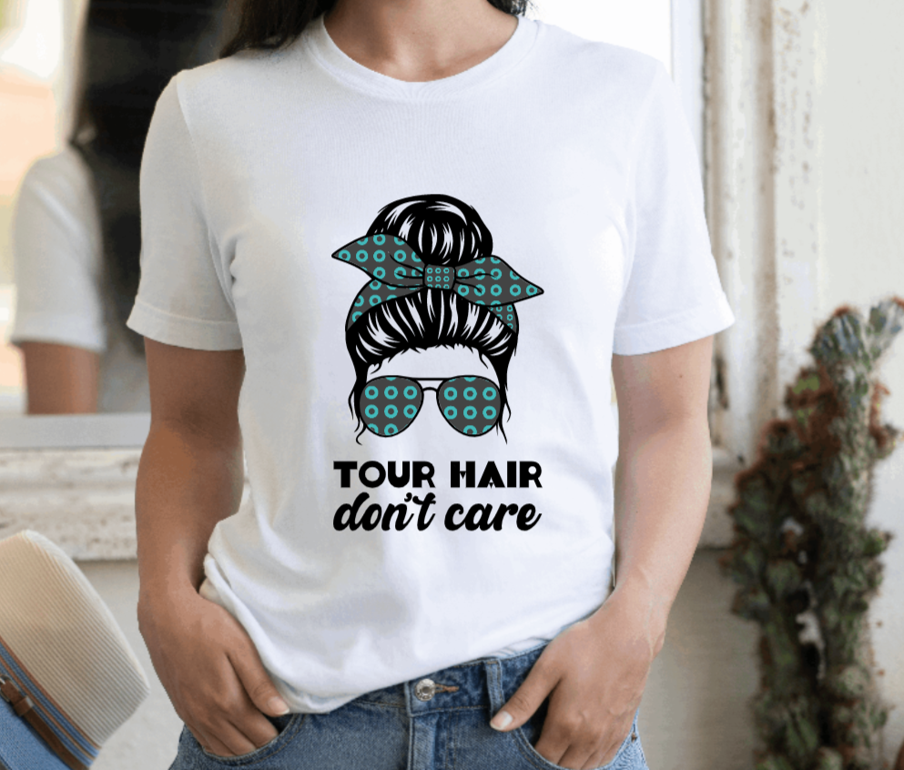 Tour Hair Don't Care phish inspired T-shirt