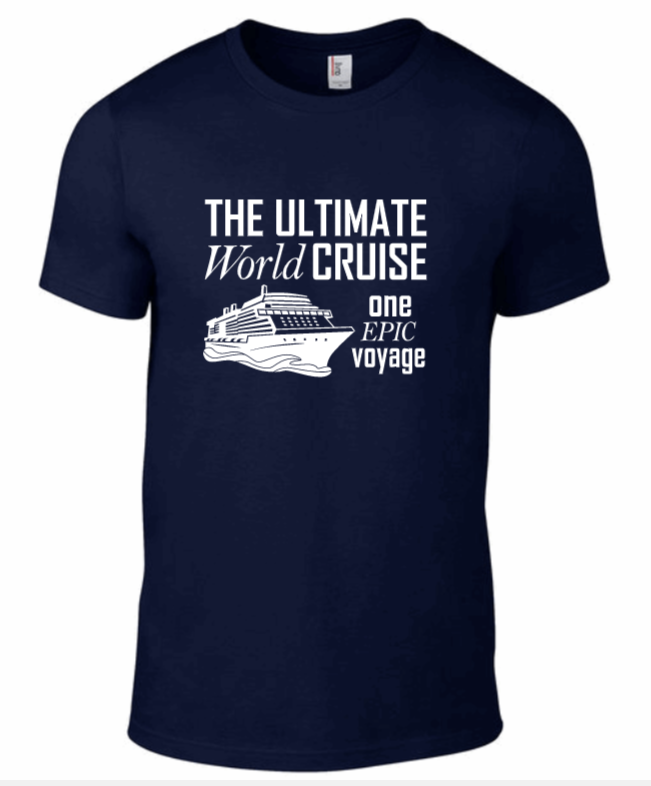 Ultimate World Cruise Graphic T-shirt  🔹STYLE 1🔹