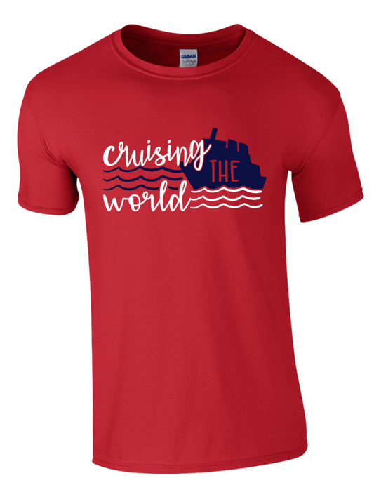 Cruising the World graphic T-shirt